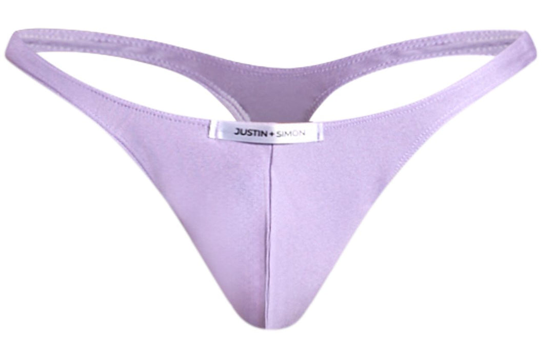 CandyMan JUSTIN+SIMON XSJ03 Classic Men's Thong in Lilac – men's thongs