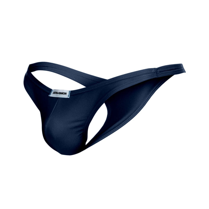 CandyMan JUSTIN+SIMON XSJ03 Classic Men's Thong in Navy – men's thongs