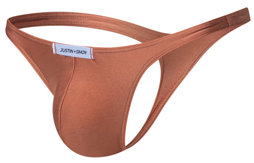 CandyMan JUSTIN+SIMON XSJ03 Classic Men's Thong in Ochre – men's thongs