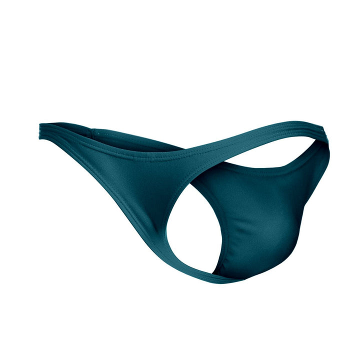 CandyMan JUSTIN+SIMON XSJ03 Classic Men's Thong in Opal Green – men's thongs