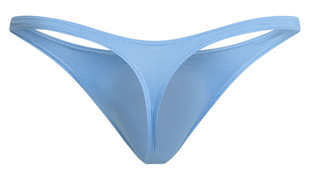 CandyMan JUSTIN+SIMON XSJ03 Classic Men's Thong in Peach Blue – men's thongs
