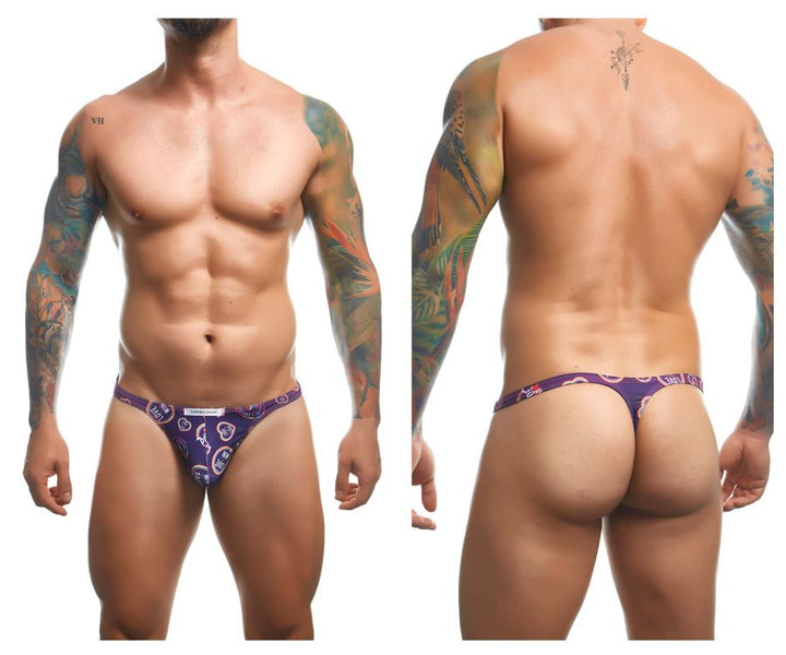CandyMan JUSTIN+SIMON XSJ03 Classic Men's Thong in Pride – men's thongs