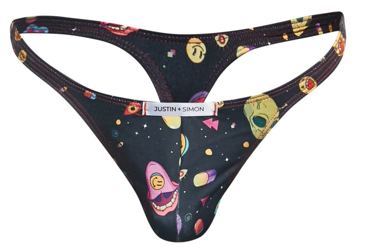 CandyMan JUSTIN+SIMON XSJ03 Classic Men's Thong in Psycodelic – men's thongs