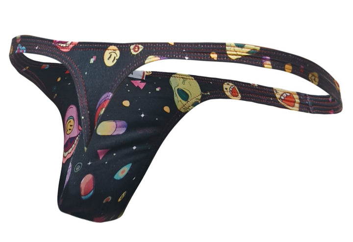CandyMan JUSTIN+SIMON XSJ03 Classic Men's Thong in Psycodelic – men's thongs