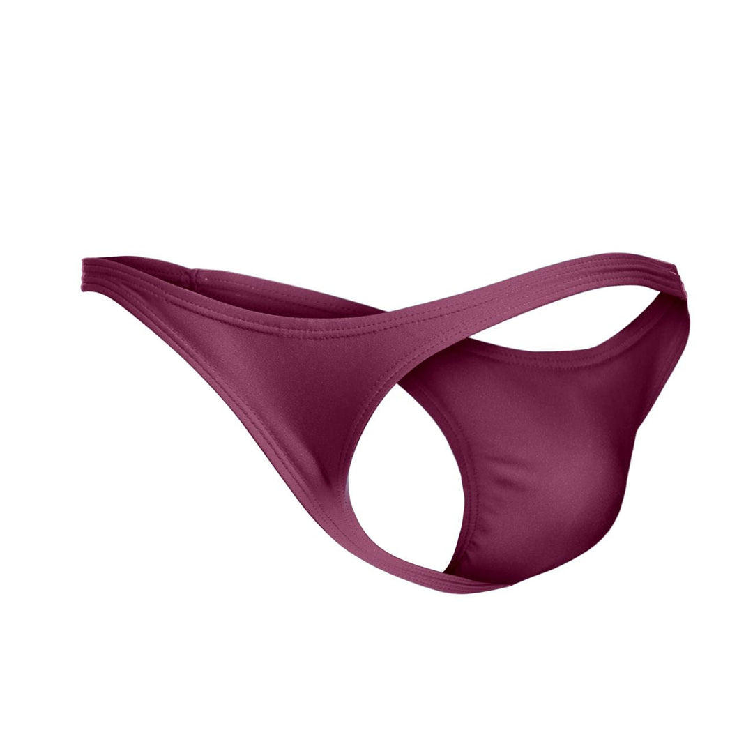 CandyMan JUSTIN+SIMON XSJ03 Classic Men's Thong in Wine – men's thongs