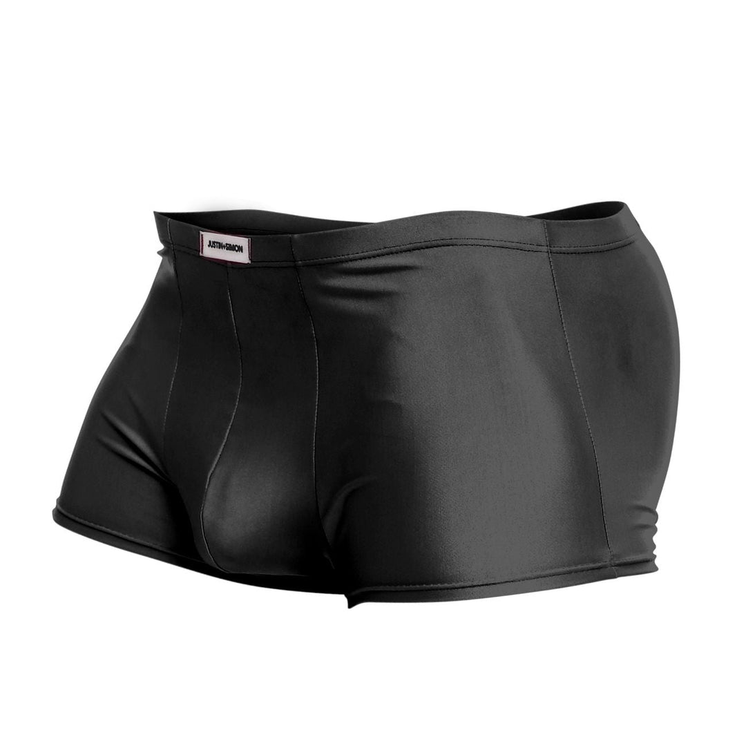 CandyMan JUSTIN+SIMON XSJ08 Classic Men's Trunk Underwear in Black – men's trunks