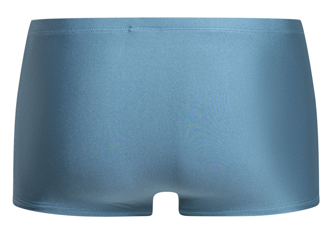 CandyMan JUSTIN+SIMON XSJ08 Classic Boxer Men's Trunk Underwear in Metal Green – men's trunks