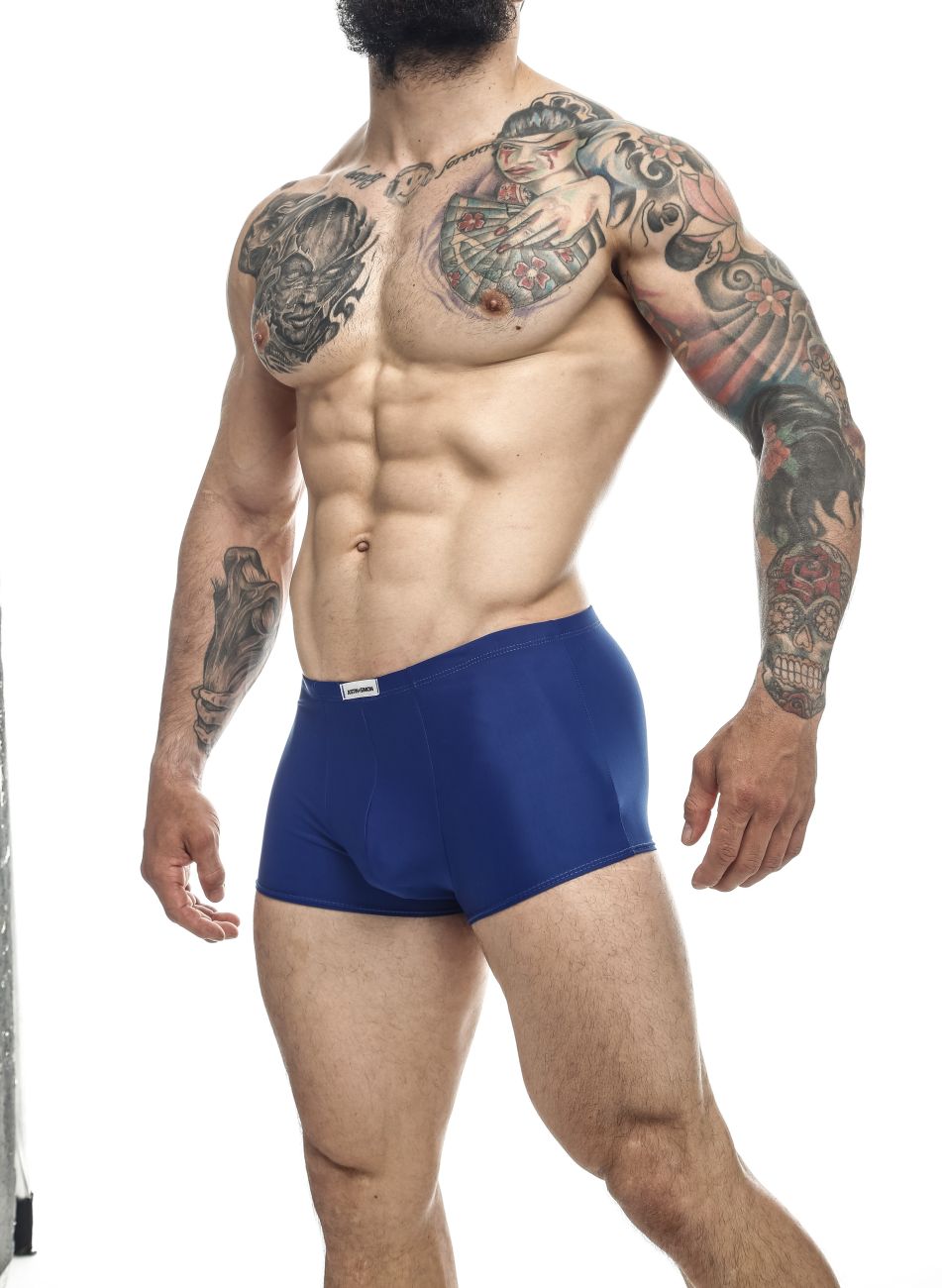 CandyMan JUSTIN+SIMON XSJ08 Classic Men's Trunk Underwear in Royal Blue – men's trunks