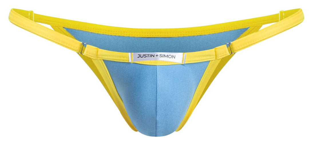CandyMan JUSTIN+SIMON XSJ12 Men's Bikini Brief in Baby Blue – men's briefs