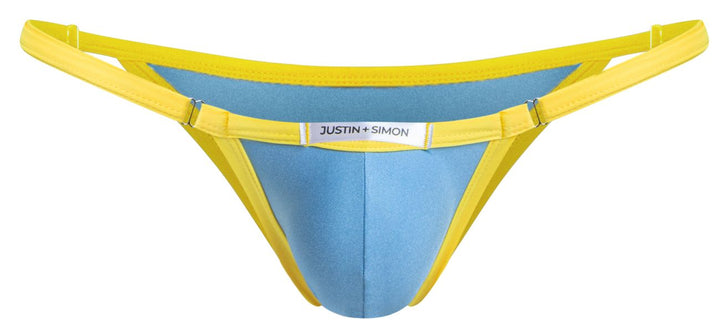 CandyMan JUSTIN+SIMON XSJ12 Men's Bikini Brief in Baby Blue – men's briefs