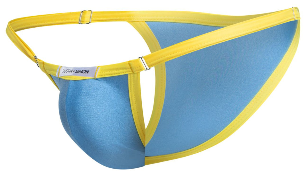 CandyMan JUSTIN+SIMON XSJ12 Men's Bikini Brief in Baby Blue – men's briefs
