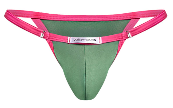 CandyMan JUSTIN+SIMON XSJ12 Men's Bikini Brief in New Green – men's briefs