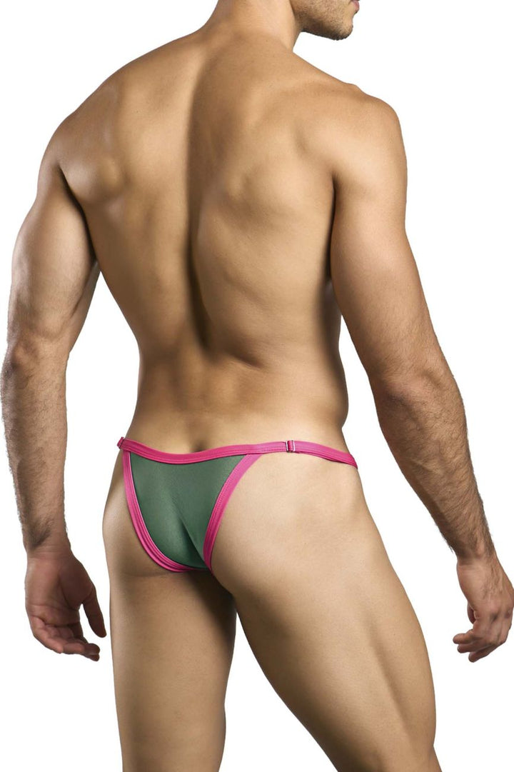 CandyMan JUSTIN+SIMON XSJ12 Men's Bikini Brief in New Green – men's briefs