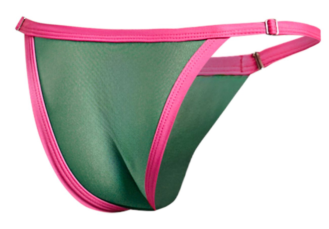 CandyMan JUSTIN+SIMON XSJ12 Men's Bikini Brief in New Green – men's briefs
