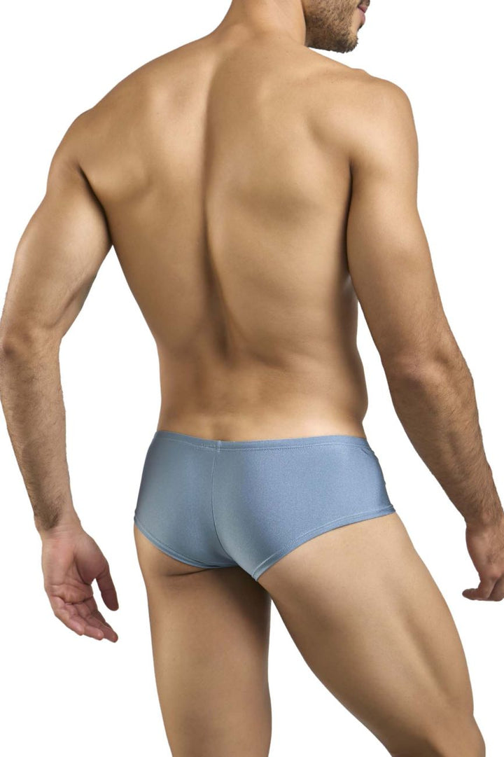 CandyMan JUSTIN+SIMON XSJ13 Cheeky Bulge Boxer Men's Trunk Underwear in Metal Green – men's trunks