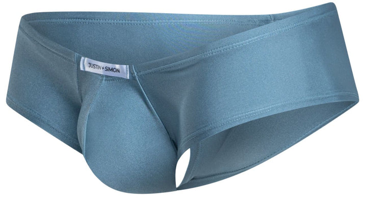 CandyMan JUSTIN+SIMON XSJ13 Cheeky Bulge Boxer Men's Trunk Underwear in Metal Green – men's trunks