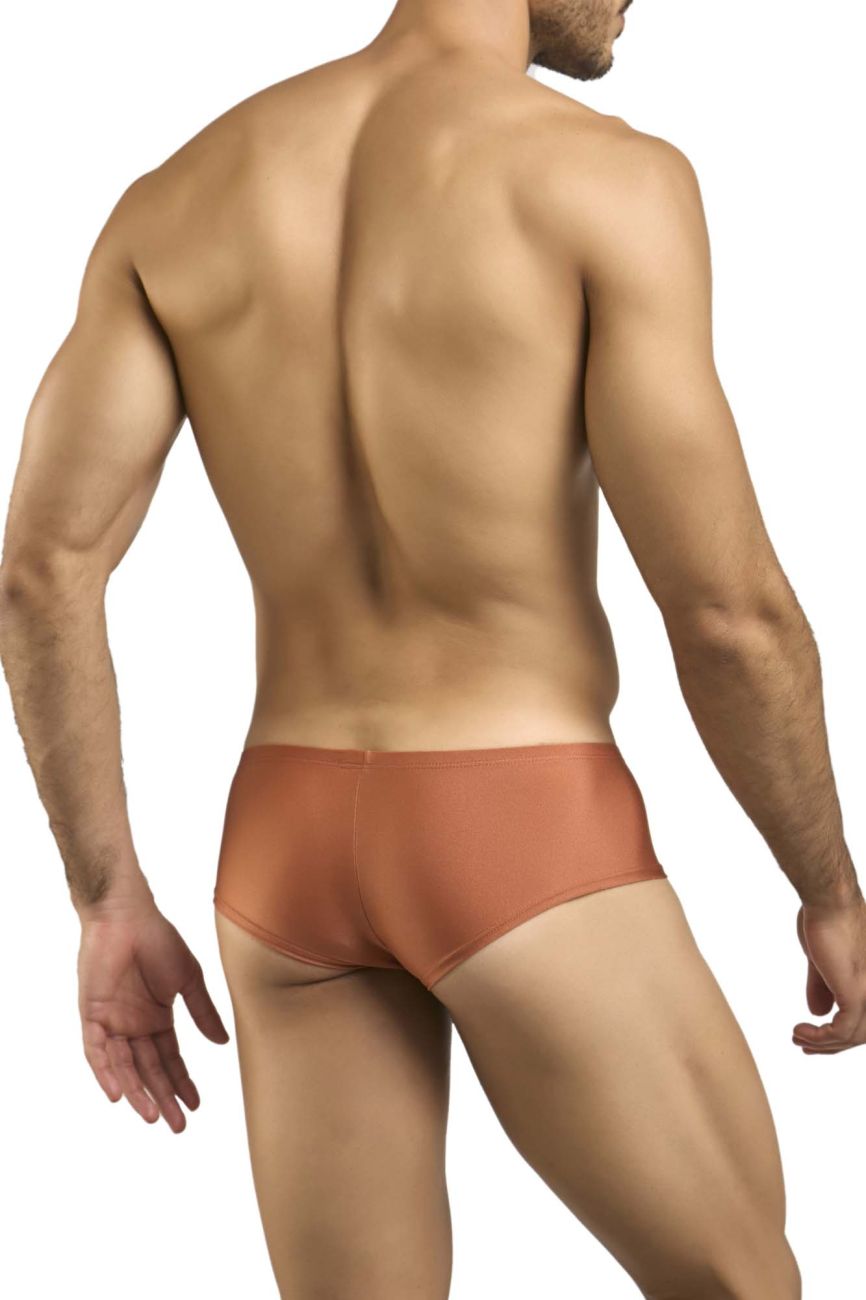 CandyMan JUSTIN+SIMON XSJ13 Cheeky Bulge Boxer Men's Trunk Underwear in Ochre – men's trunks