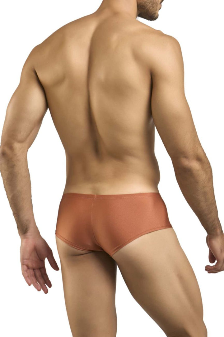 CandyMan JUSTIN+SIMON XSJ13 Cheeky Bulge Boxer Men's Trunk Underwear in Ochre – men's trunks