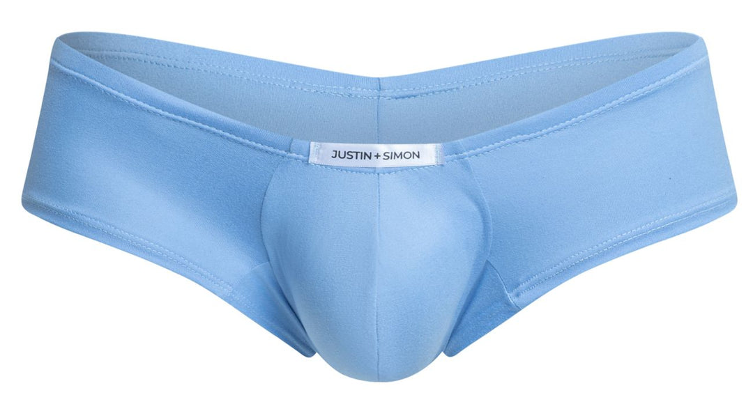 CandyMan XSJ13 Cheeky Bulge Boxer Men's Trunk Underwear in Peach Blue – men's trunks