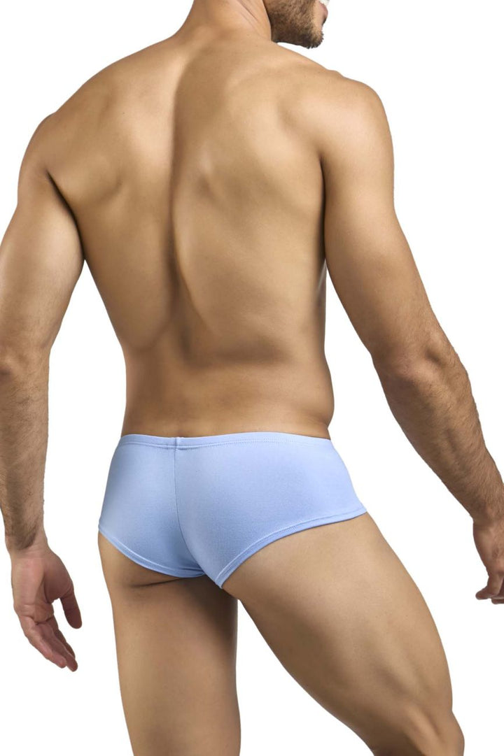 CandyMan XSJ13 Cheeky Bulge Boxer Men's Trunk Underwear in Peach Blue – men's trunks