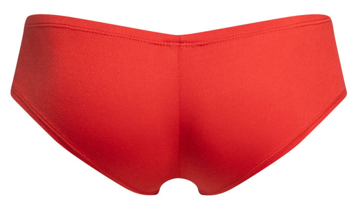 CandyMan JUSTIN+SIMON XSJ13 Cheeky Bulge Boxer Men's Trunk Underwear in Peach Red – men's trunks