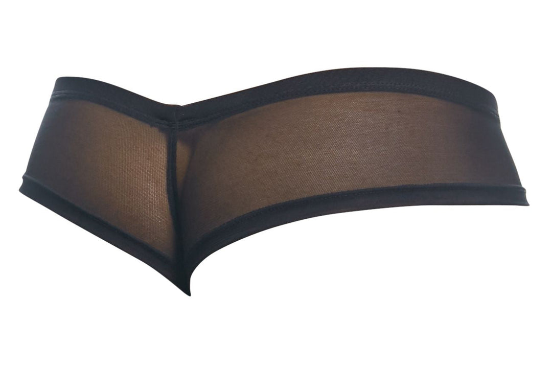 CandyMan JUSTIN+SIMON XSJ22 Cheek Men's Bikini Brief in Black – men's briefs