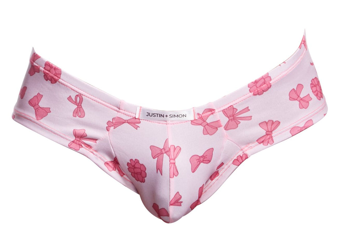 CandyMan JUSTIN+SIMON XSJ22 Cheek Men's Bikini Brief in Coquette – men's briefs