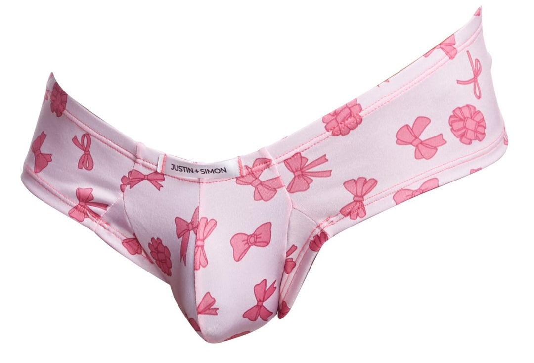 CandyMan JUSTIN+SIMON XSJ22 Cheek Men's Bikini Brief in Coquette – men's briefs