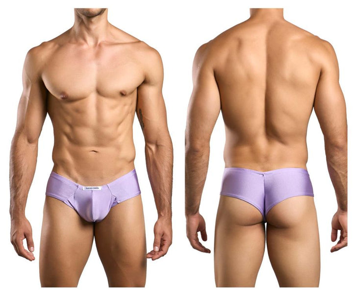 CandyMan JUSTIN+SIMON XSJ22 Cheek Men's Bikini Brief in Lilac – men's briefs