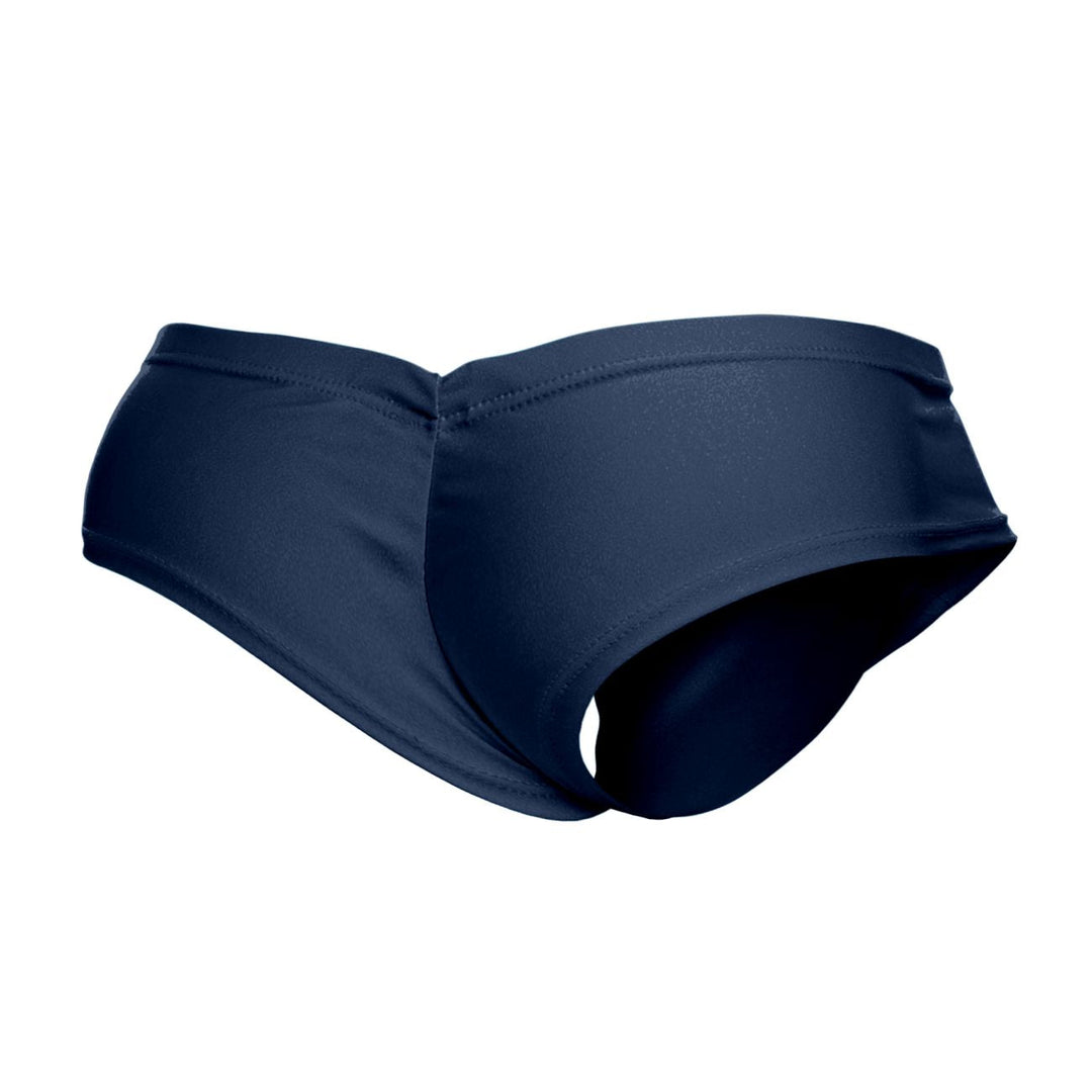CandyMan JUSTIN+SIMON XSJ22 Cheek Men's Bikini Brief in Navy – men's briefs