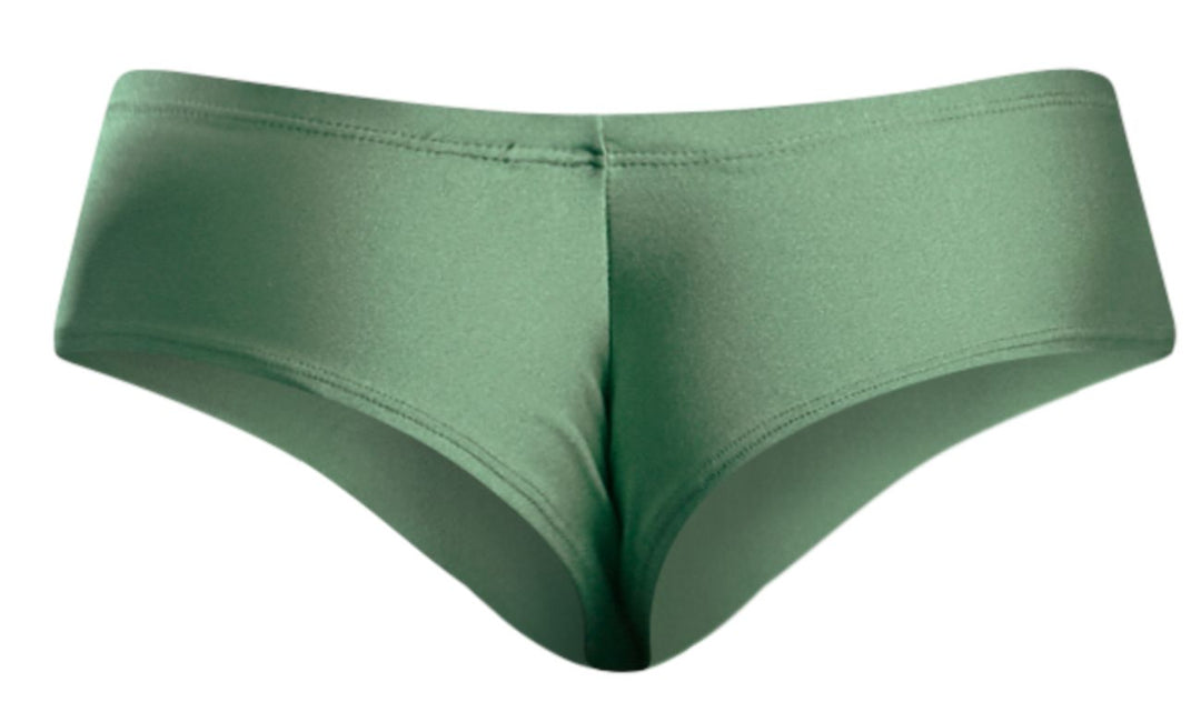 CandyMan JUSTIN+SIMON XSJ22 Cheek Men's Bikini Brief in New Green – men's briefs