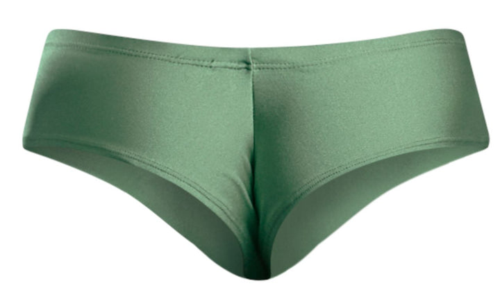 CandyMan JUSTIN+SIMON XSJ22 Cheek Men's Bikini Brief in New Green – men's briefs