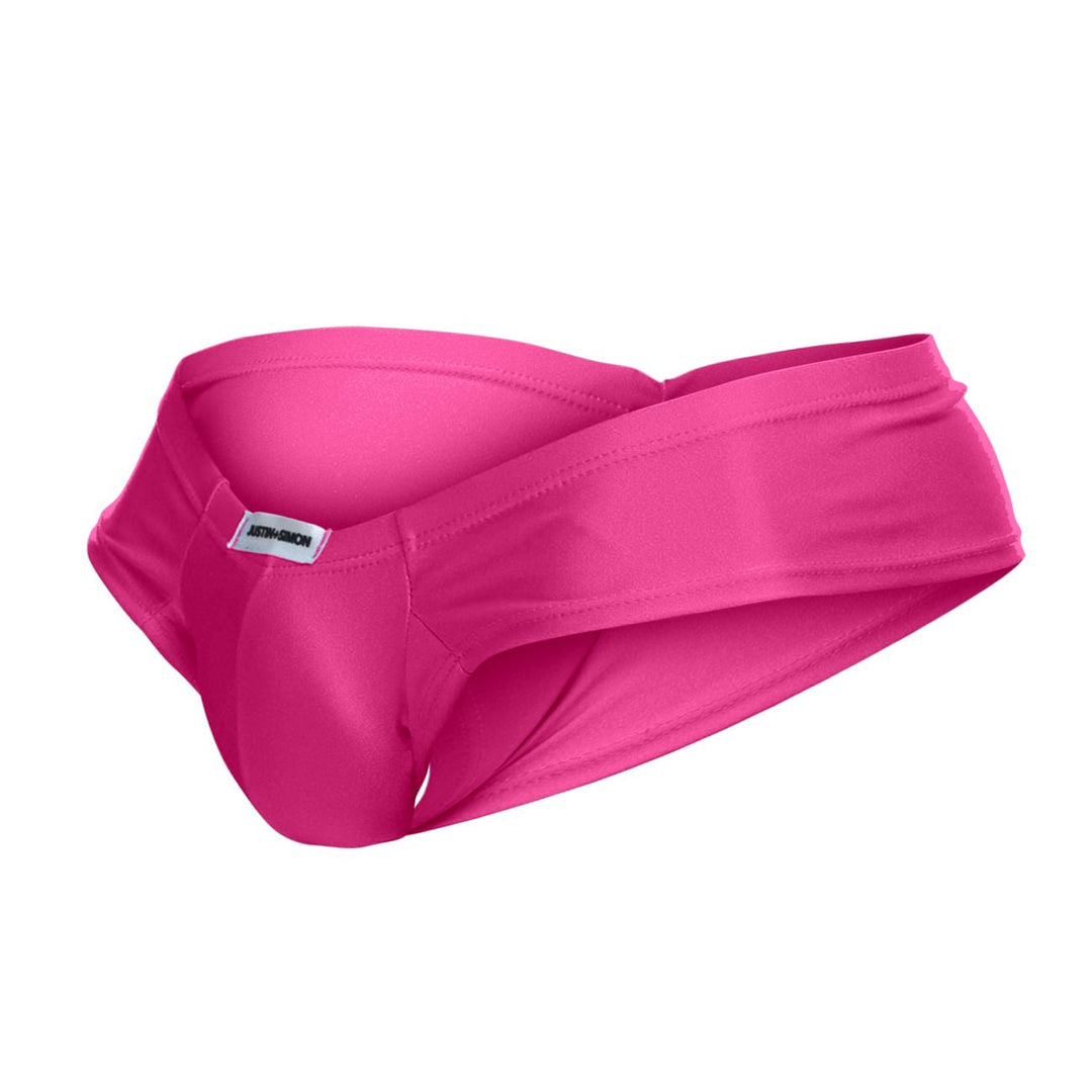 CandyMan JUSTIN+SIMON XSJ22 Cheek Men's Bikini Brief in Pink – men's briefs