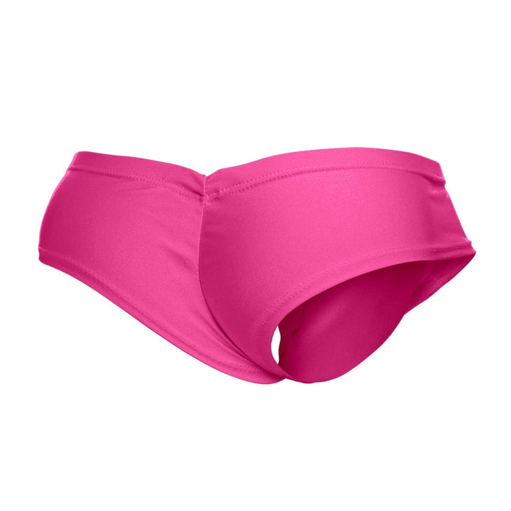 CandyMan JUSTIN+SIMON XSJ22 Cheek Men's Bikini Brief in Pink – men's briefs