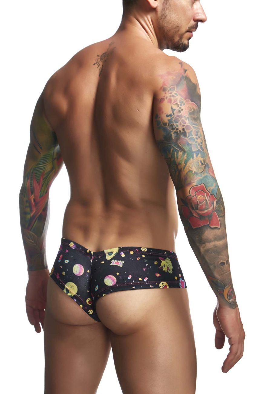 CandyMan JUSTIN+SIMON XSJ22 Cheek Men's Bikini Brief in Psycodelic – men's briefs