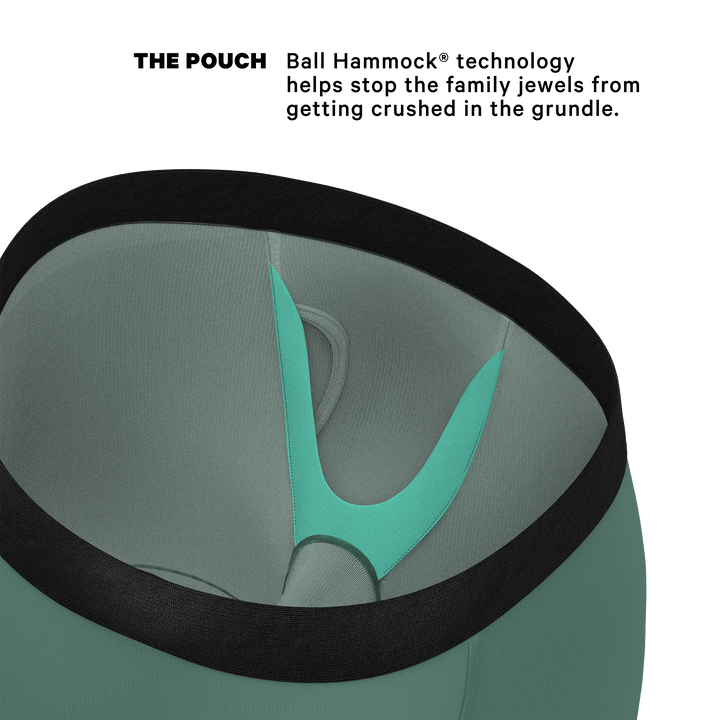 Shinesty "The Jingles" Christmas Bells Long Leg Ball Hammock® Pouch Boxer Briefs with Fly