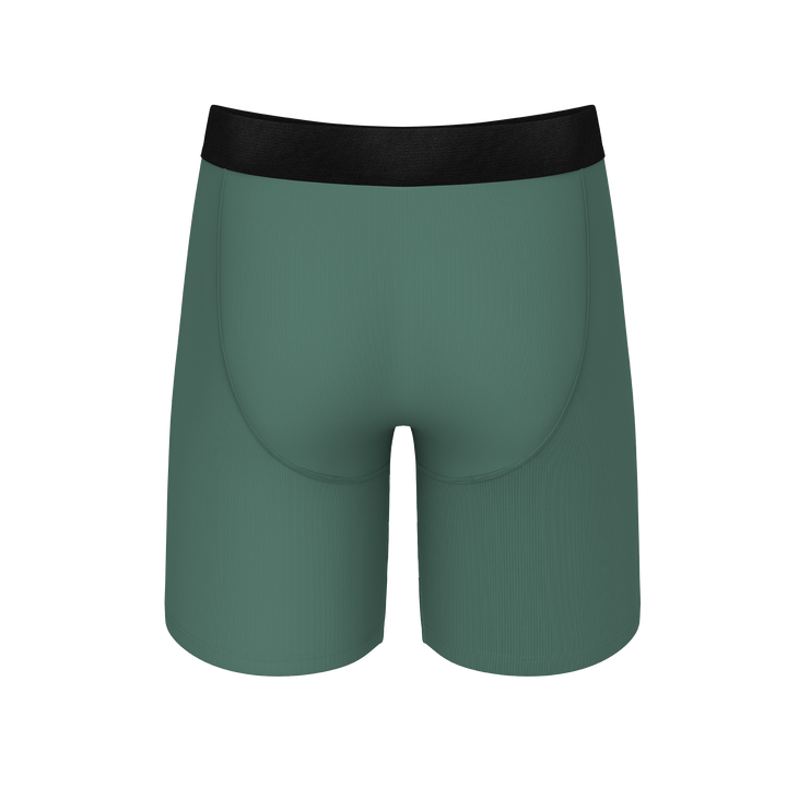 Shinesty "The Jingles" Christmas Bells Long Leg Ball Hammock® Pouch Boxer Briefs with Fly