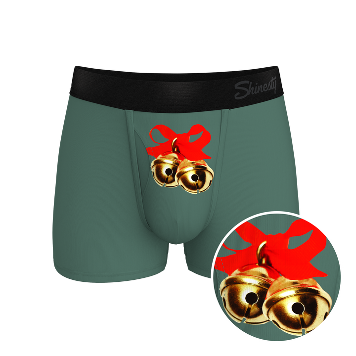 Shinesty "The Jingles" Christmas Bells Ball Hammock® Pouch Trunks Underwear