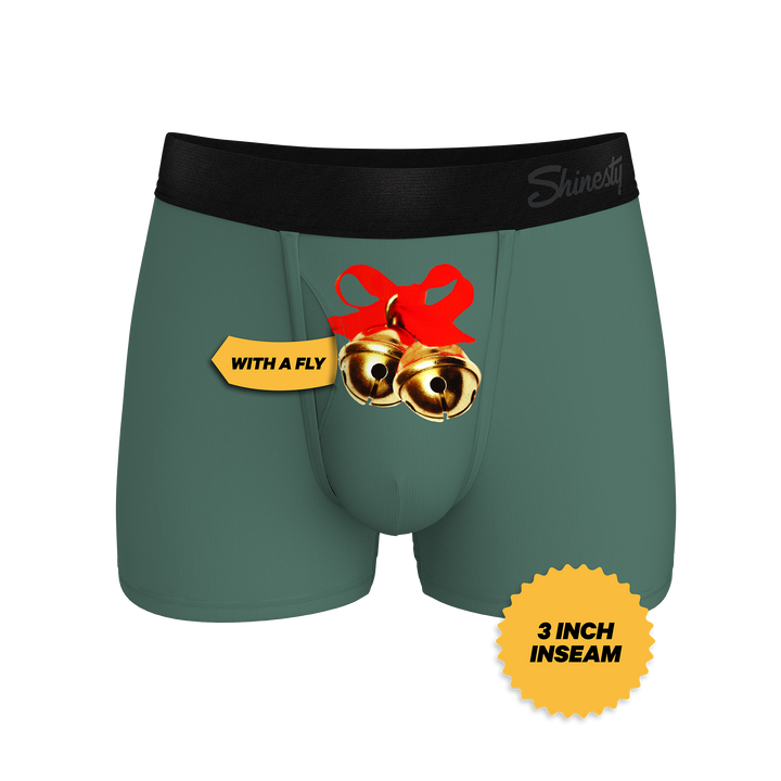 Shinesty "The Jingles" Christmas Bells Ball Hammock® Pouch Trunks Underwear