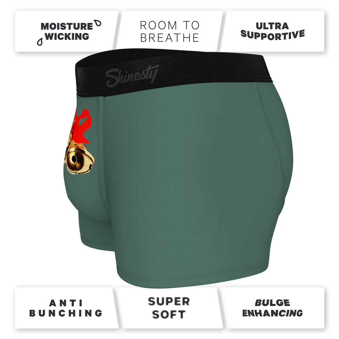 Shinesty "The Jingles" Christmas Bells Ball Hammock® Pouch Trunks Underwear