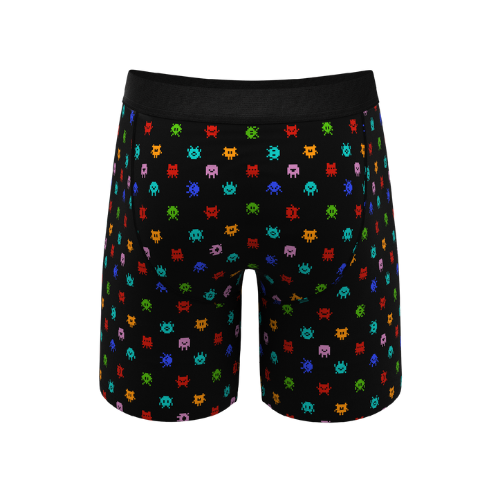 Shinesty "The Joystick" Video Game Long Leg Ball Hammock® Pouch Underwear With Fly