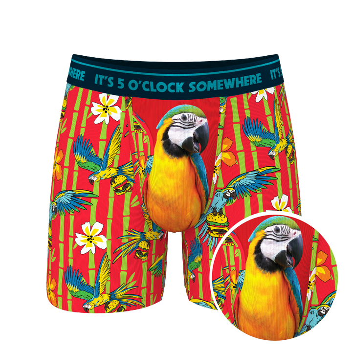 Shinesty x Margaritaville® Key West Ball Hammock® Pouch Underwear With Fly