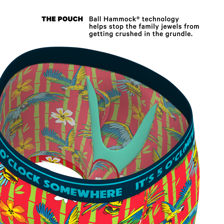 Shinesty x Margaritaville® Key West Ball Hammock® Pouch Underwear With Fly