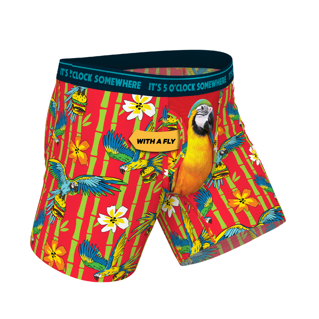 Shinesty x Margaritaville® Key West Ball Hammock® Pouch Underwear With Fly