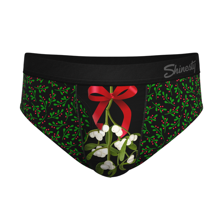 Shinesty "The Kiss Me There" Mistletoe Ball Hammock® Pouch Underwear Briefs