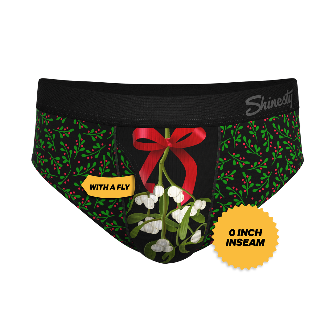 Shinesty "The Kiss Me There" Mistletoe Ball Hammock® Pouch Underwear Briefs