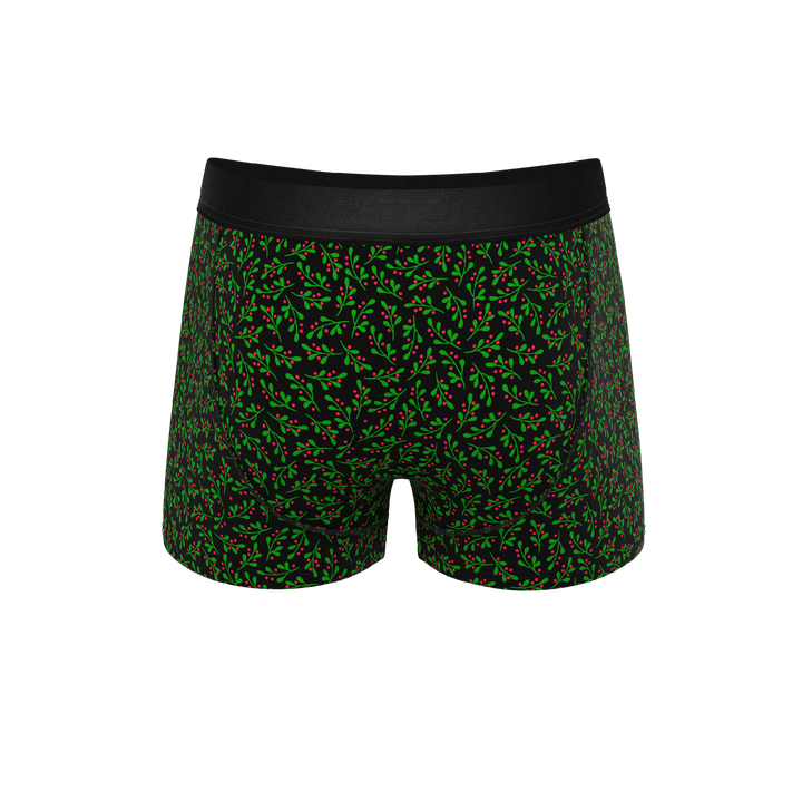 The Kiss Me There | Mistletoe Ball Hammock® Pouch Trunks Underwear