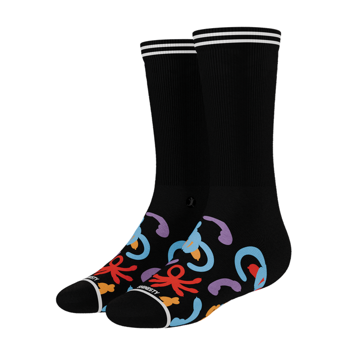 The Knot Tonights | Balloon Animal Heel Hammock™ Crew Socks