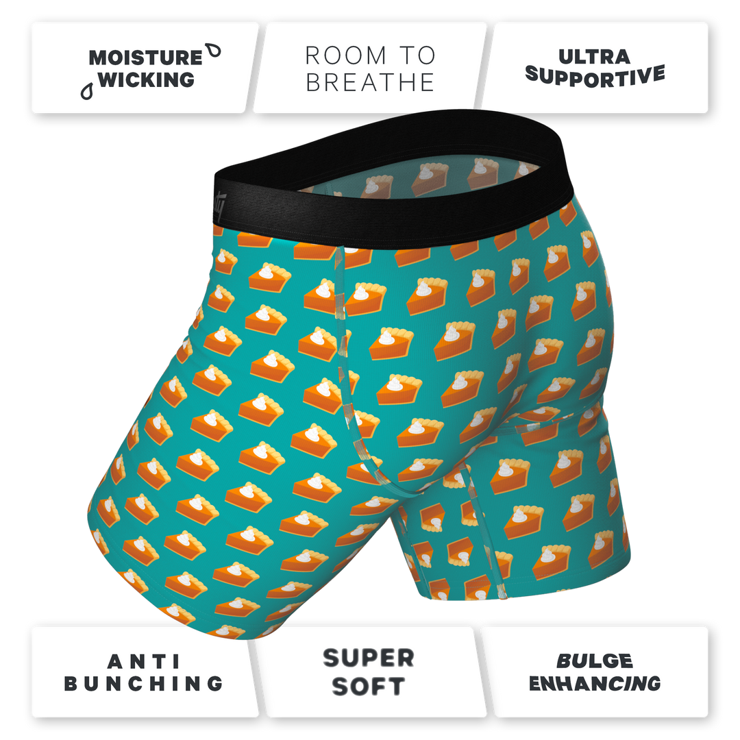 Shinesty "The Last Course" Pumpkin Pie Long Leg Ball Hammock® Pouch Underwear