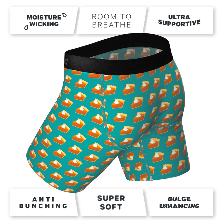 Shinesty "The Last Course" Pumpkin Pie Long Leg Ball Hammock® Pouch Underwear